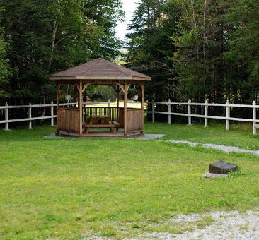 Community gazebo.